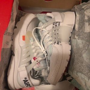Off white x nike presto